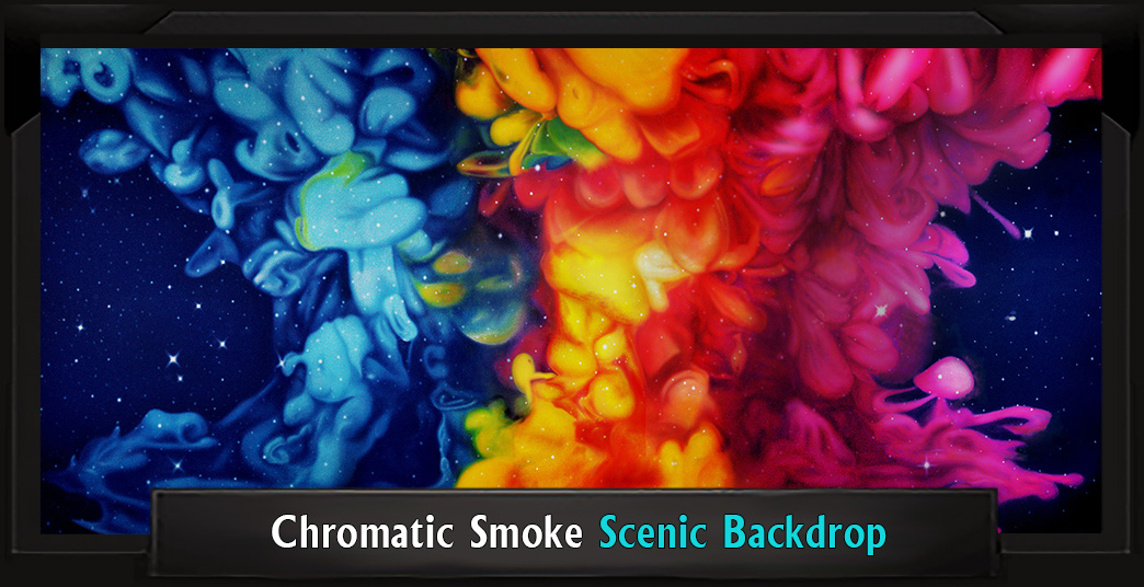 Chromatic-Smoke-with-Frame Chromatic Smoke Professional Scenic Backdrop
