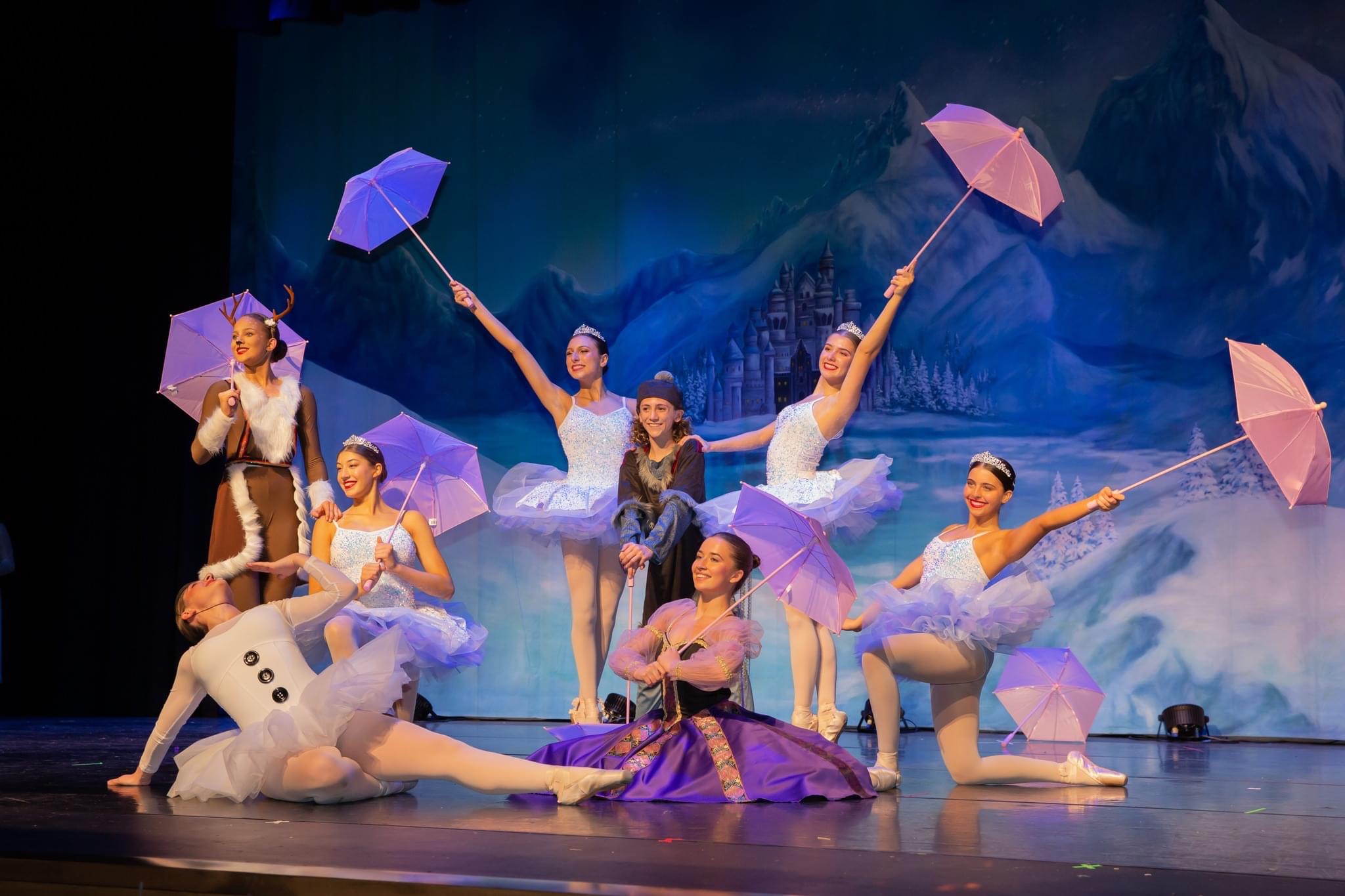 Palaces on a Lake Professional Scenic Dance Backdrop