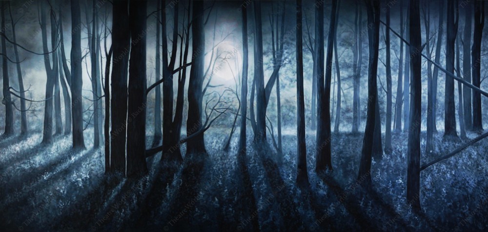 Gray Full Moon