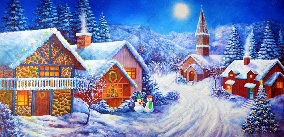 Old Time Christmas Village