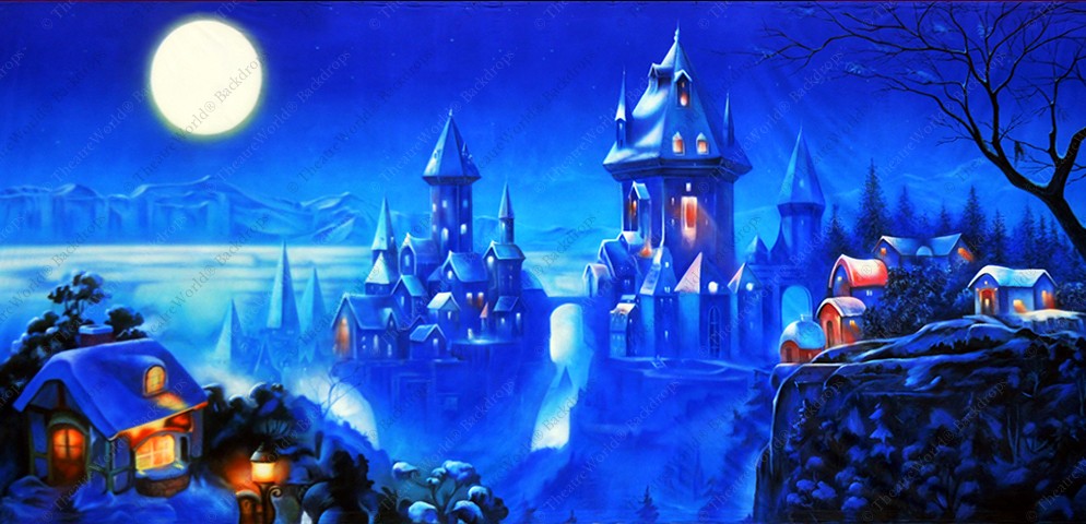 Fantasy Winter Village