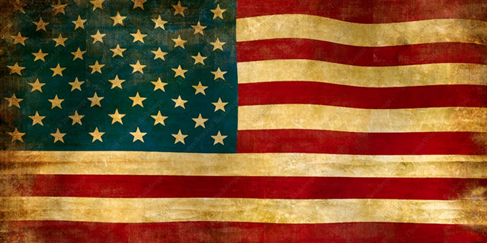 Vintage American Flag