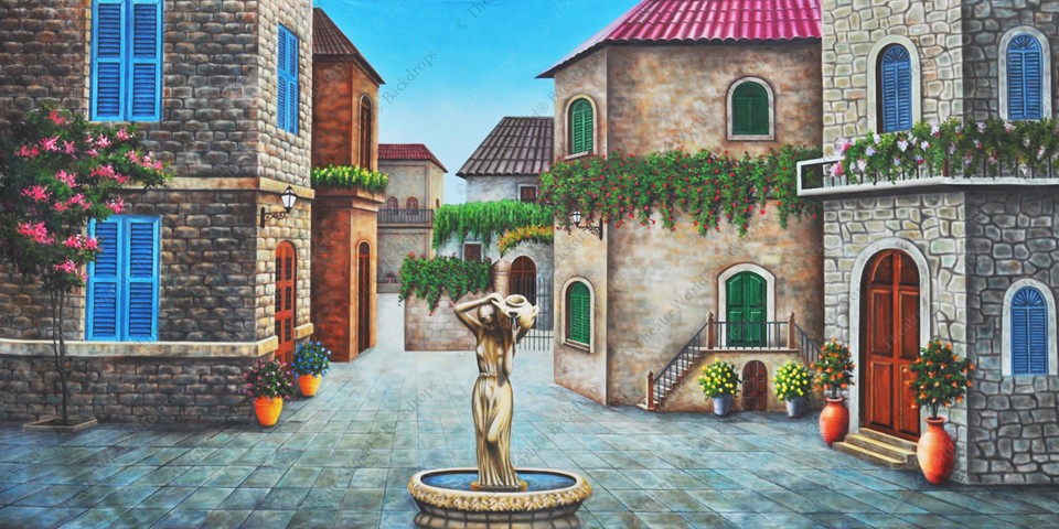 Mediterranean Courtyard