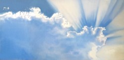 Blue Sky Sunburst