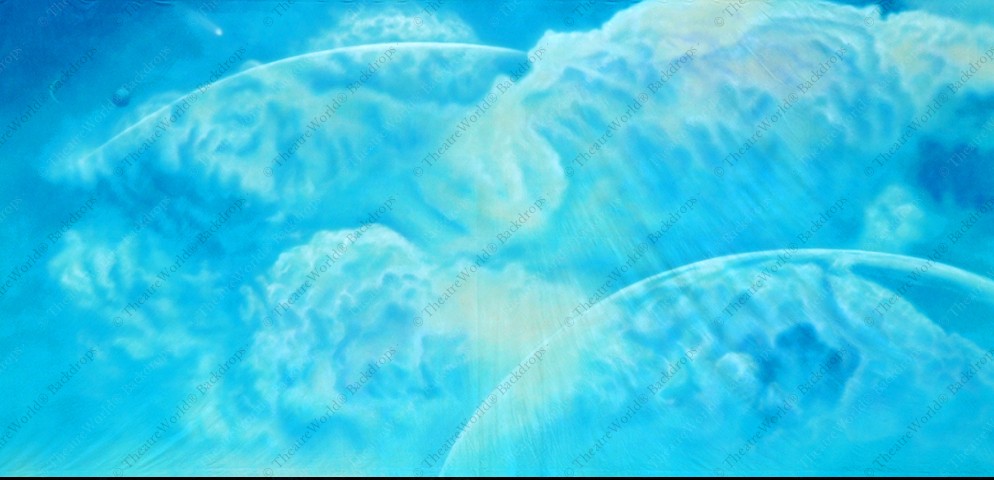 Celestial Blue Sky