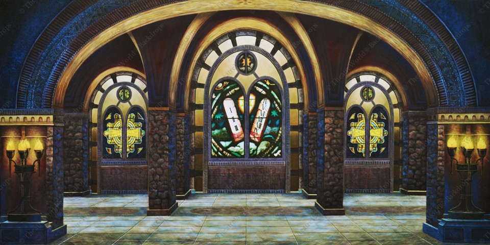Baroque Cathedral Interior