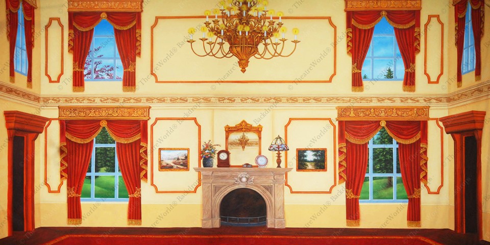 Victorian Parlor Summer - A