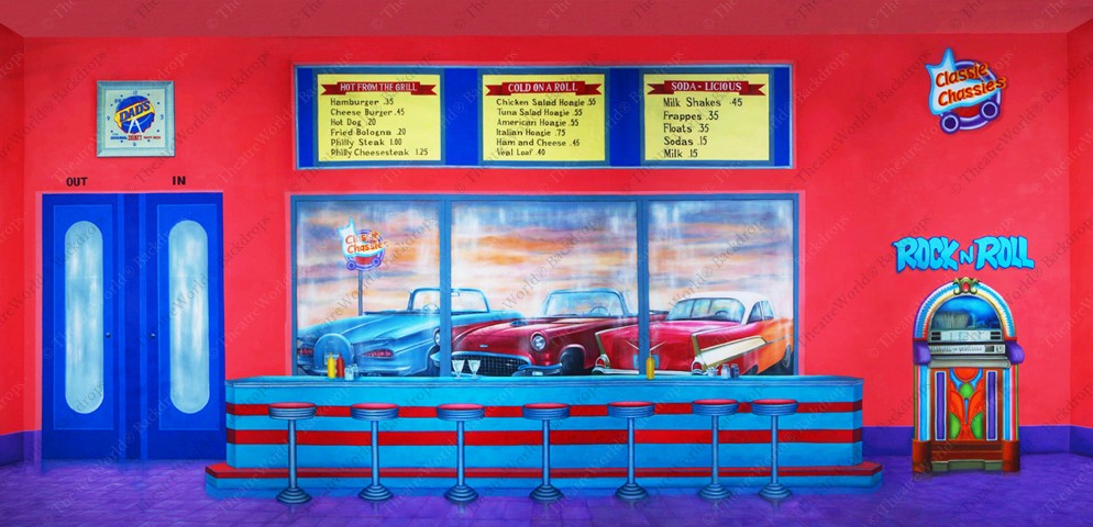 Classie Chassies Diner Interior