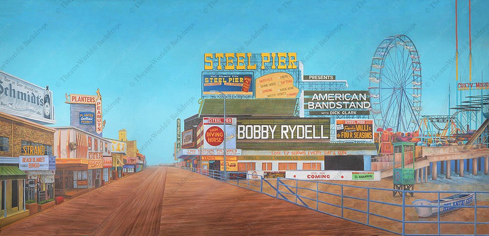Atlantic City Boardwalk - Vintage