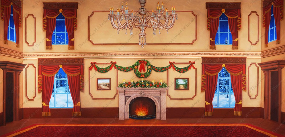 Victorian Parlor Christmas - B
