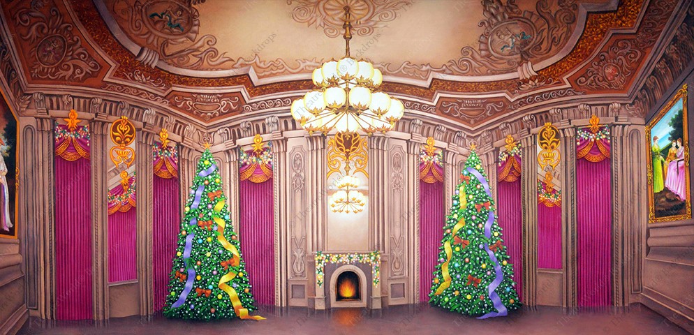 Victorian Palace Christmas Ballroom