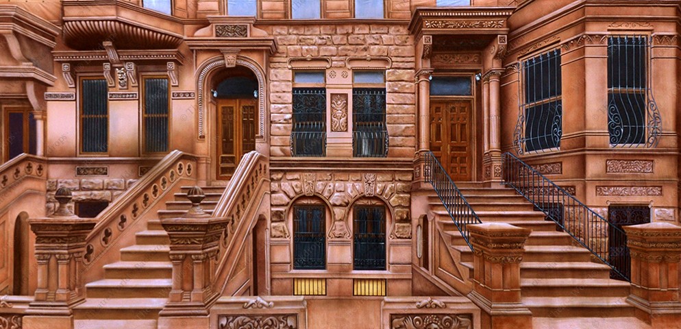Brownstone Row Home