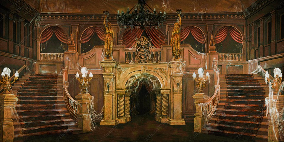 Haunted Mansion Foyer - B