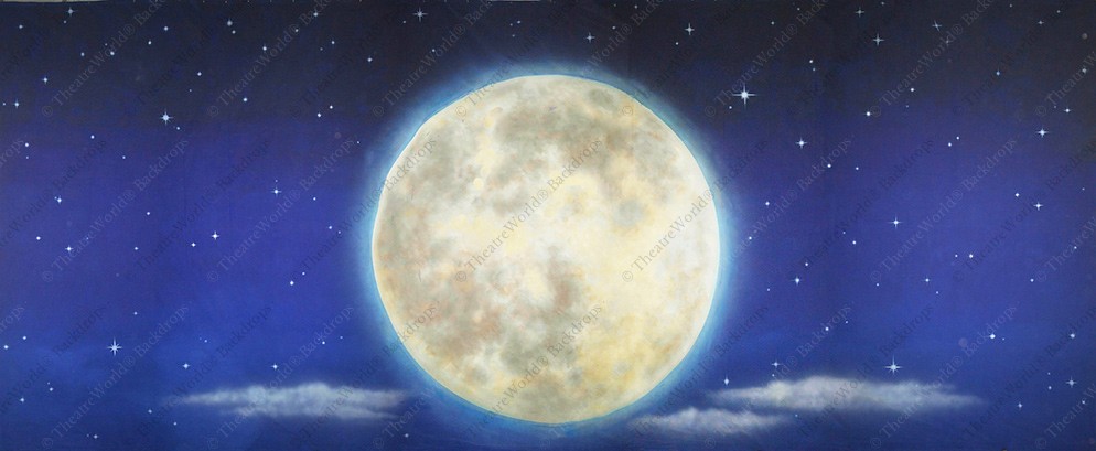 Night Sky Harvest Moon