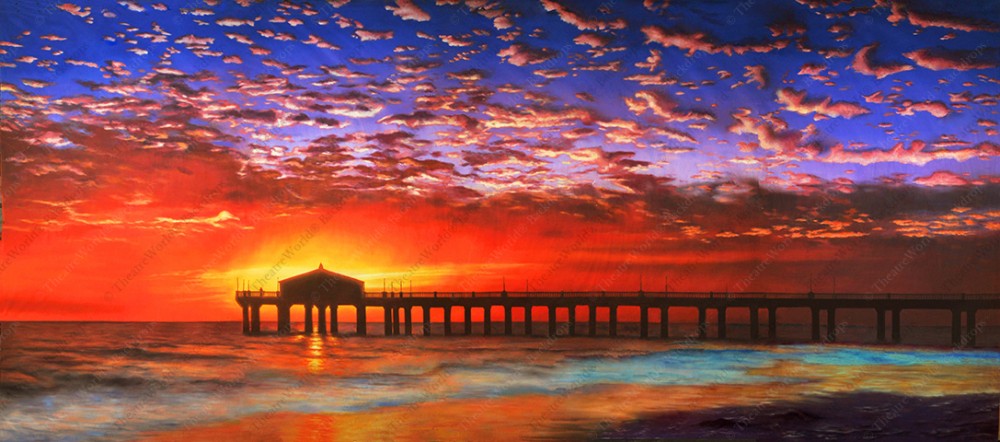 Sunset On The Pier