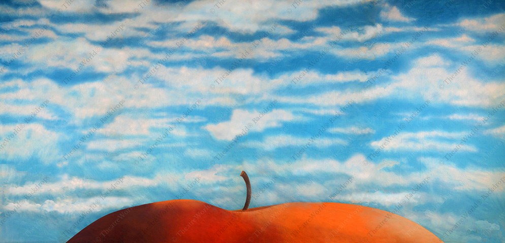 Giant Peach In The Sky