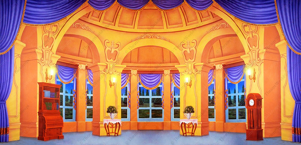 Victorian Mansion Parlor