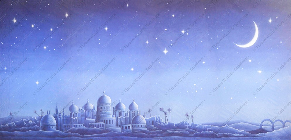 Arabian City at Dusk