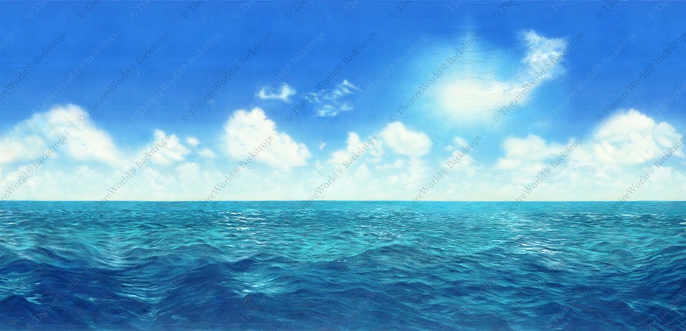 Sunlit Ocean