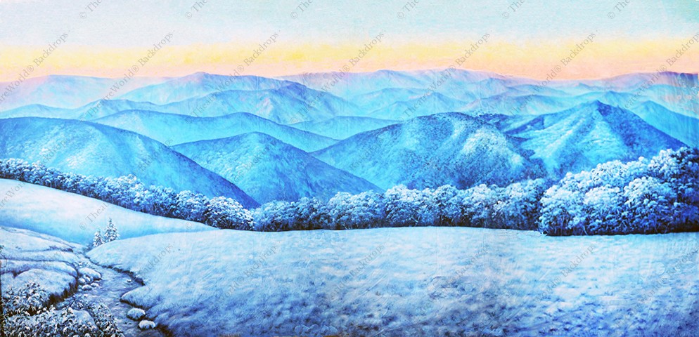 Blue Ridge Mountains Winter