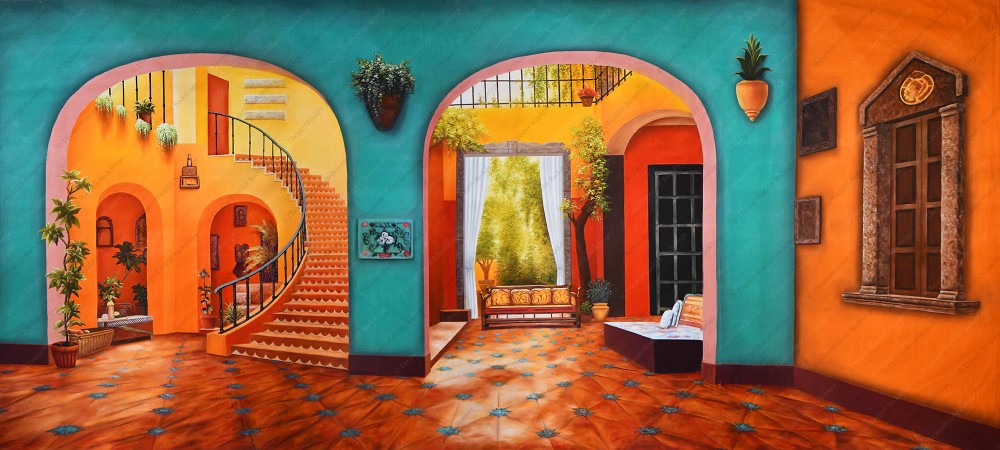 Vibrant Hacienda