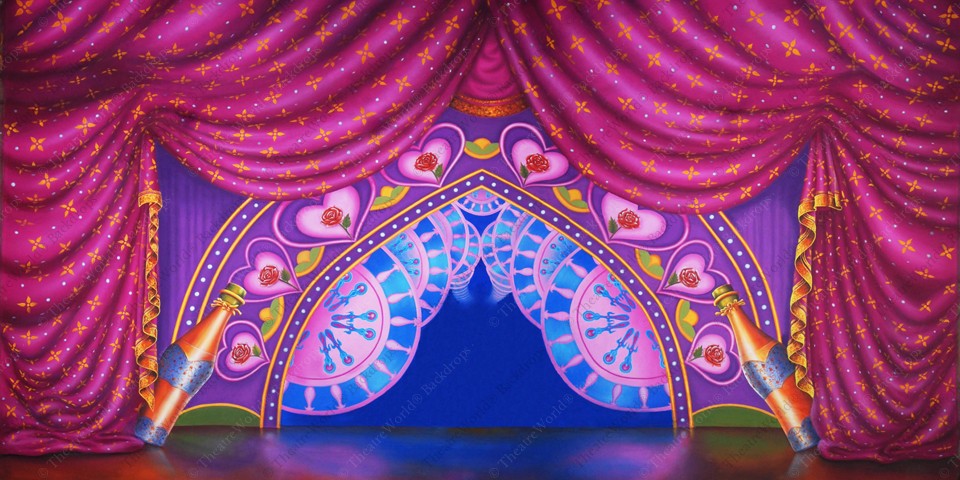 Be Our Guest Celebration Curtain