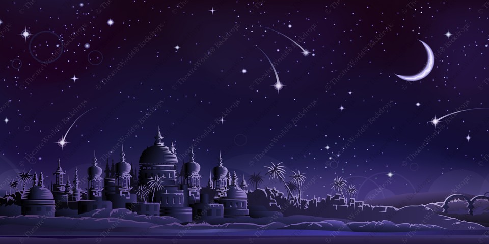 Arabian City - Crescent Moon