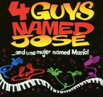 4 Guys Named José... and Una Mujer Named Maria Logo