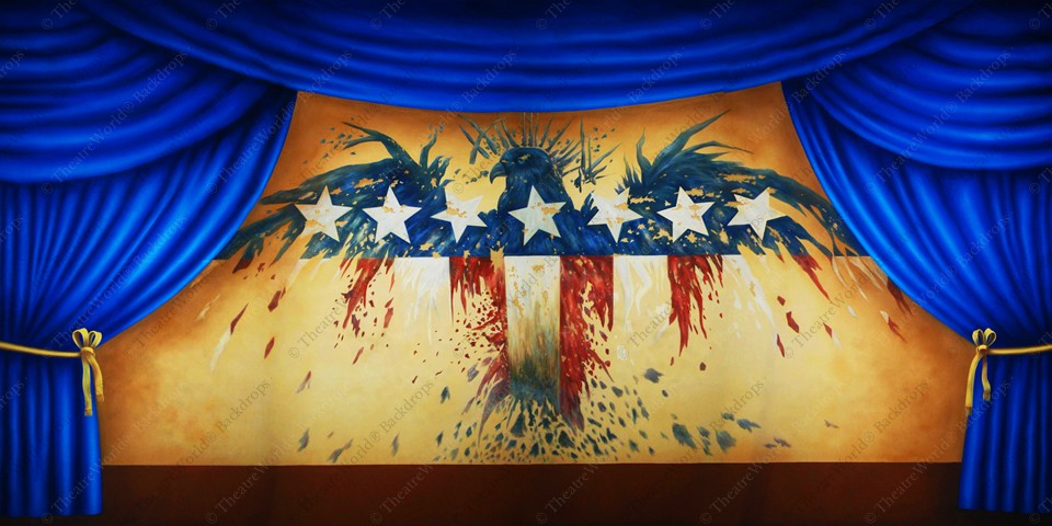Tattered American Eagle