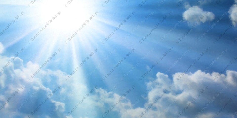 Sunkissed Blue Sky